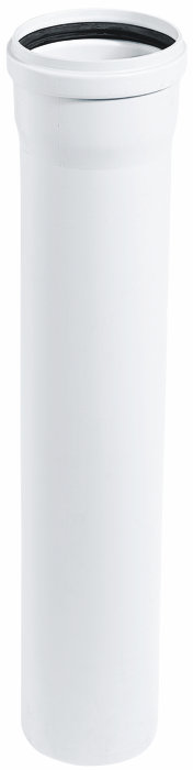 Rør hvit PP 32 x 500 mm